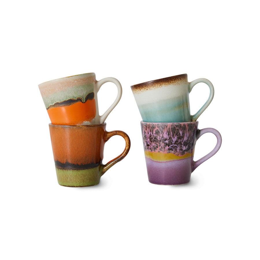 Set van 4 espresso kopjes