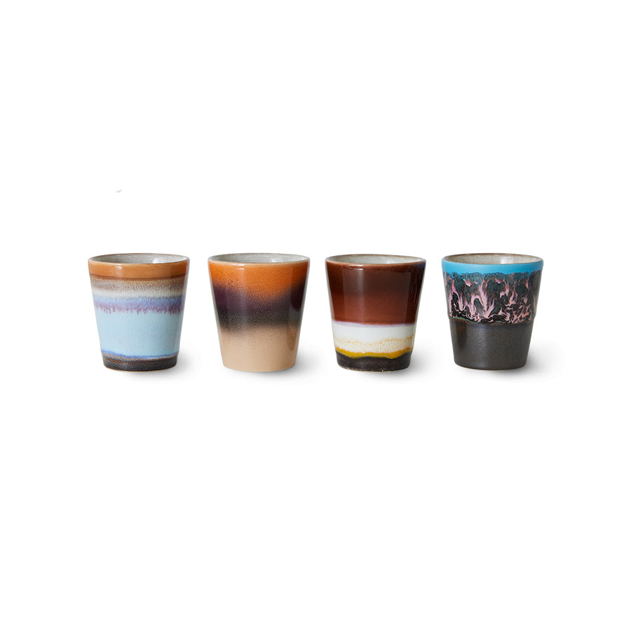 Ristretto mugs, set van 4