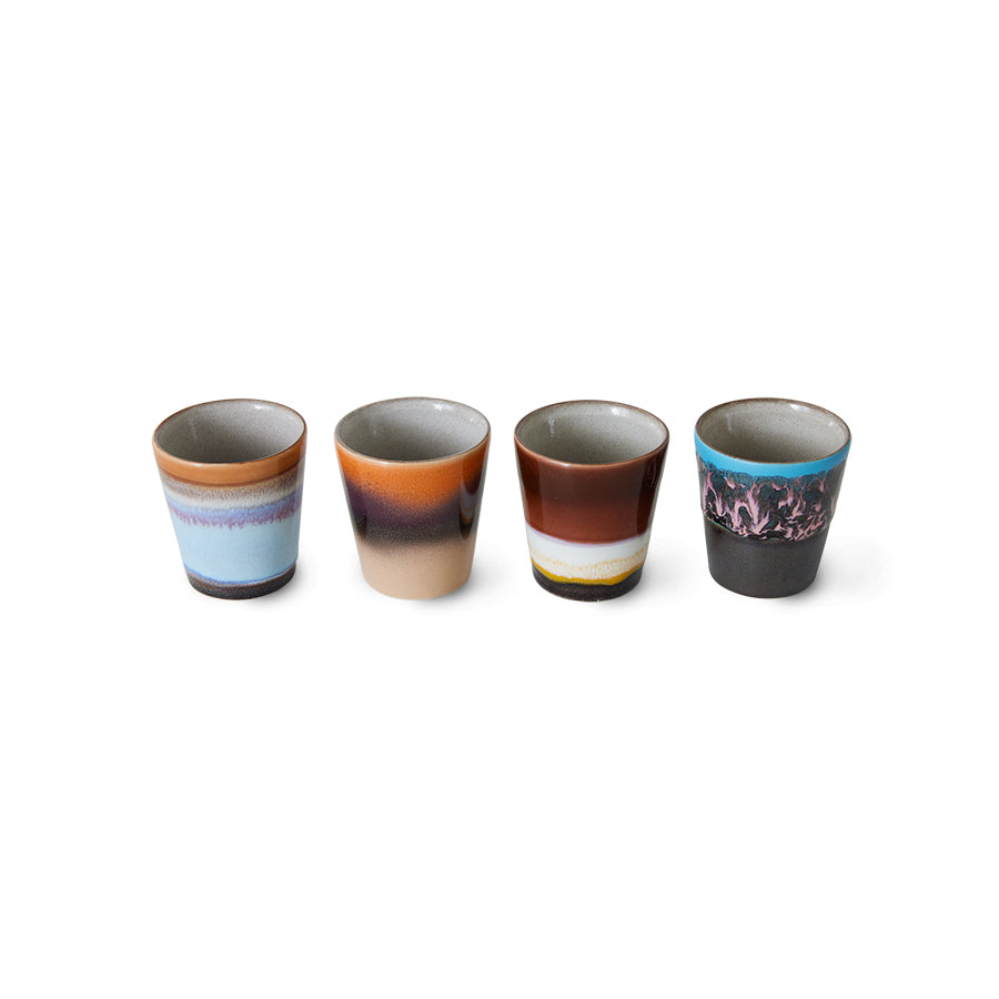 Ristretto mugs, set van 4