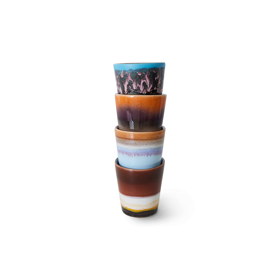Ristretto mugs, set van 4