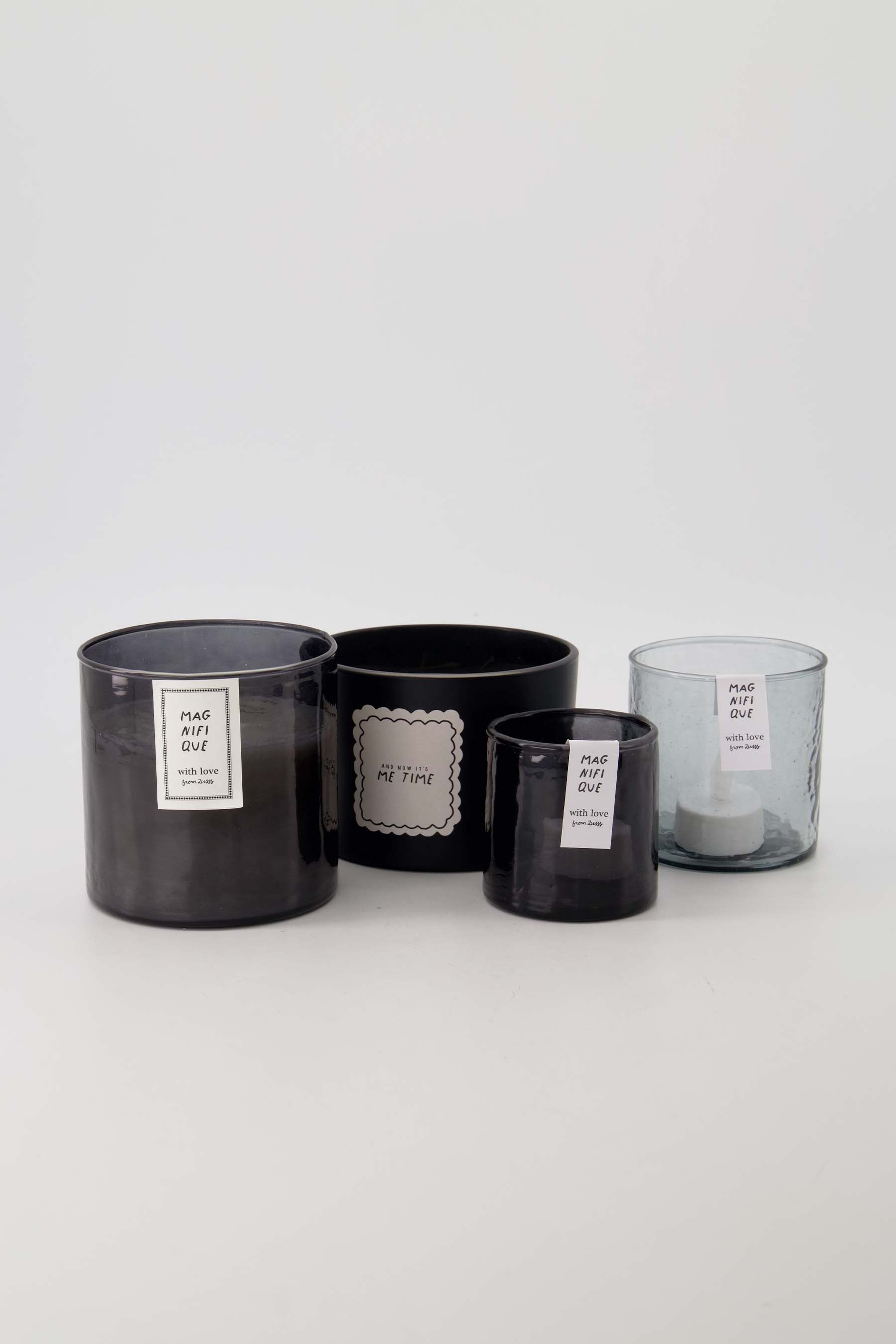 Geurkaars gehamerd glas