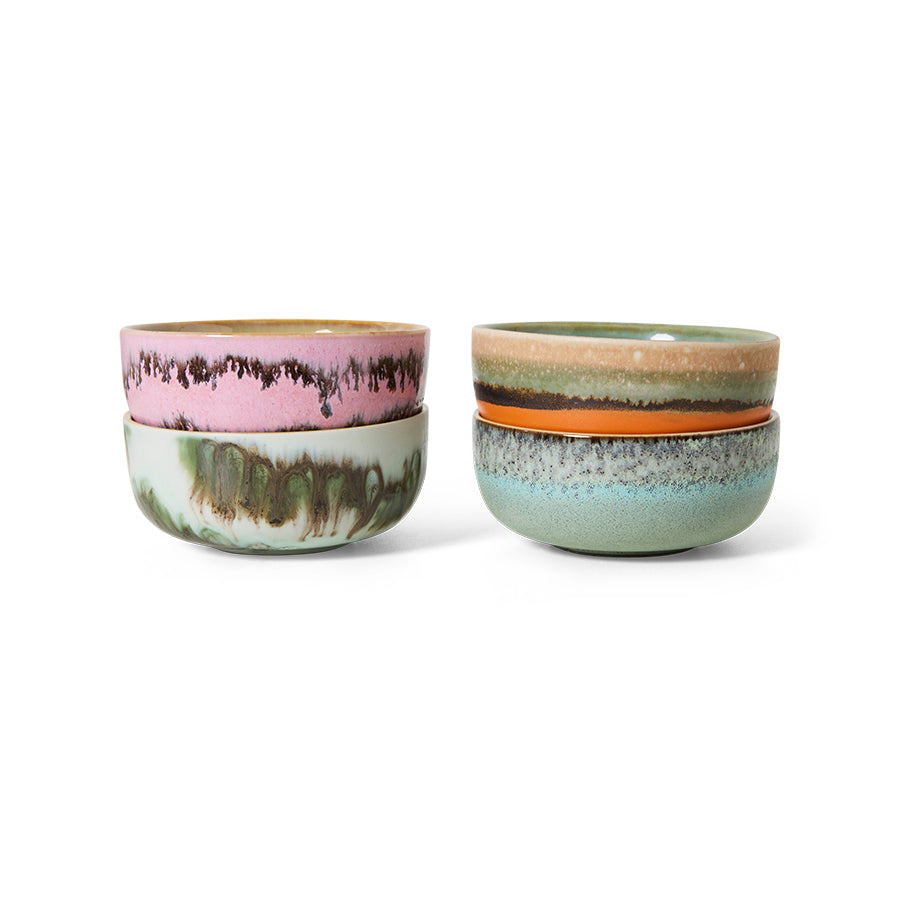 Set van 4 tapas bowls