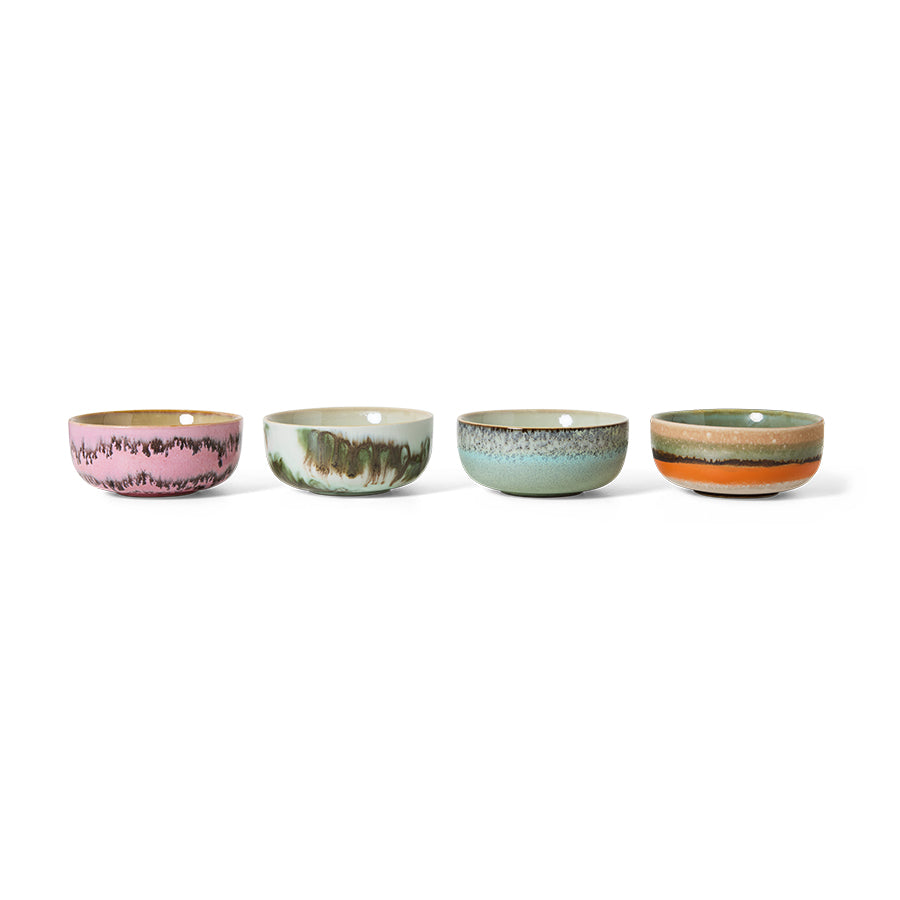 Set van 4 tapas bowls