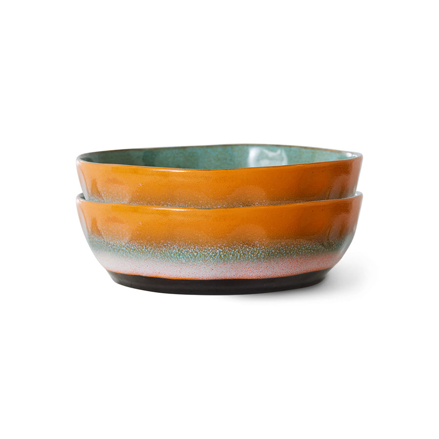 Pasta bowls, set van 2