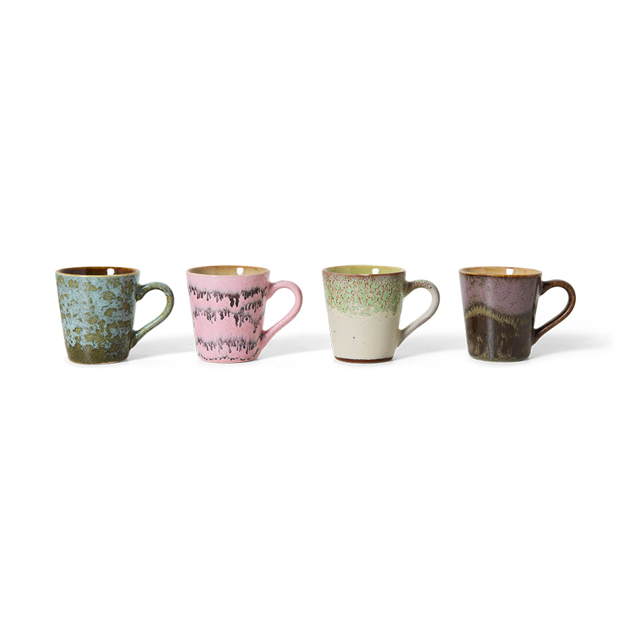 Set van 4 espresso kopjes