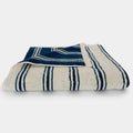 Handdoek indigo