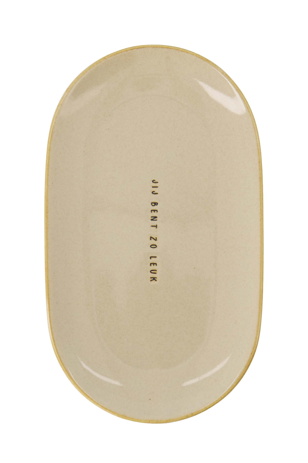 Serveerschaal zand jij bent zo leuk