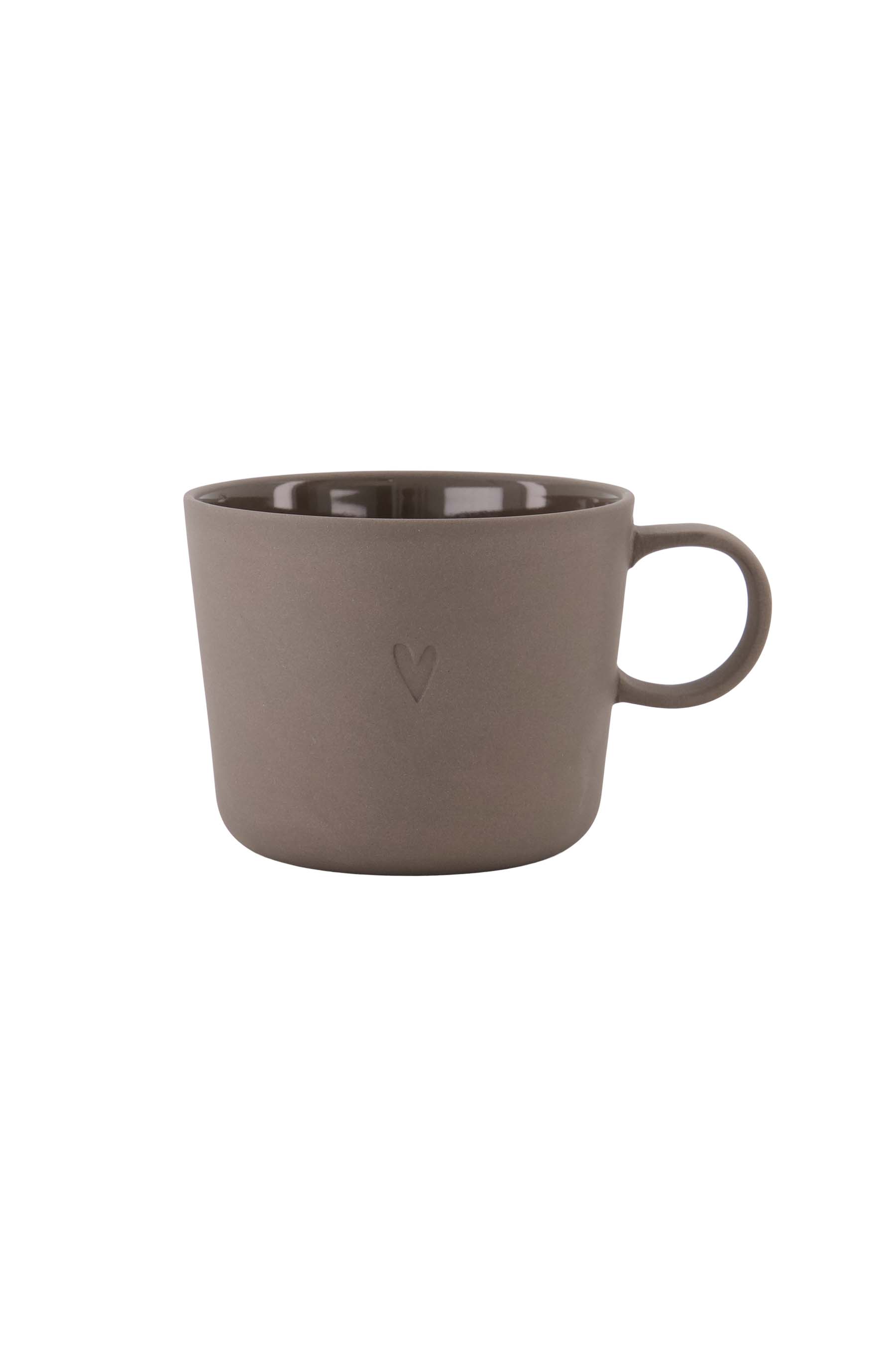 Mok cappuccino bruin