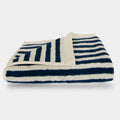 Handdoek indigo