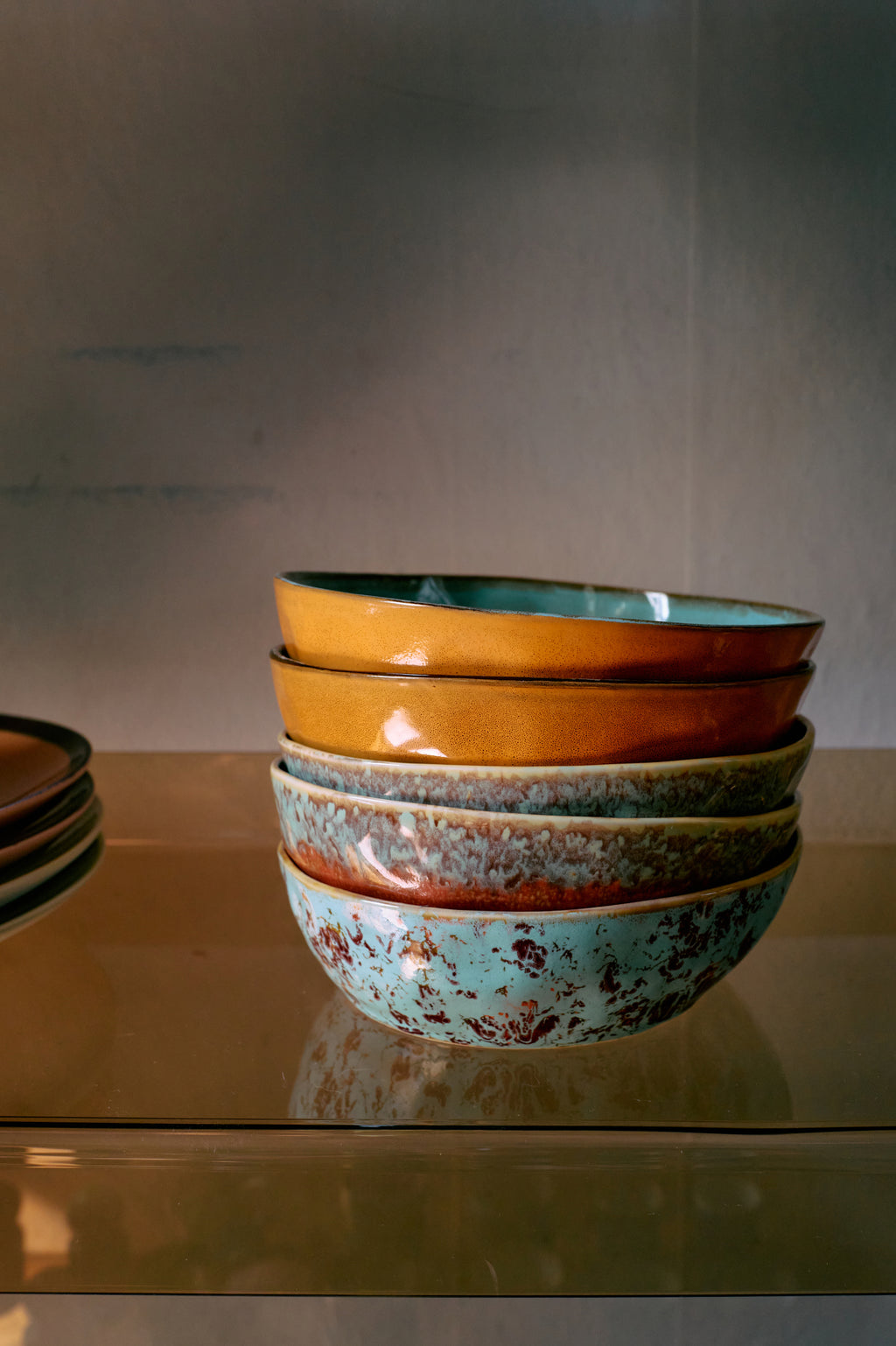 Pasta bowls, set van 2