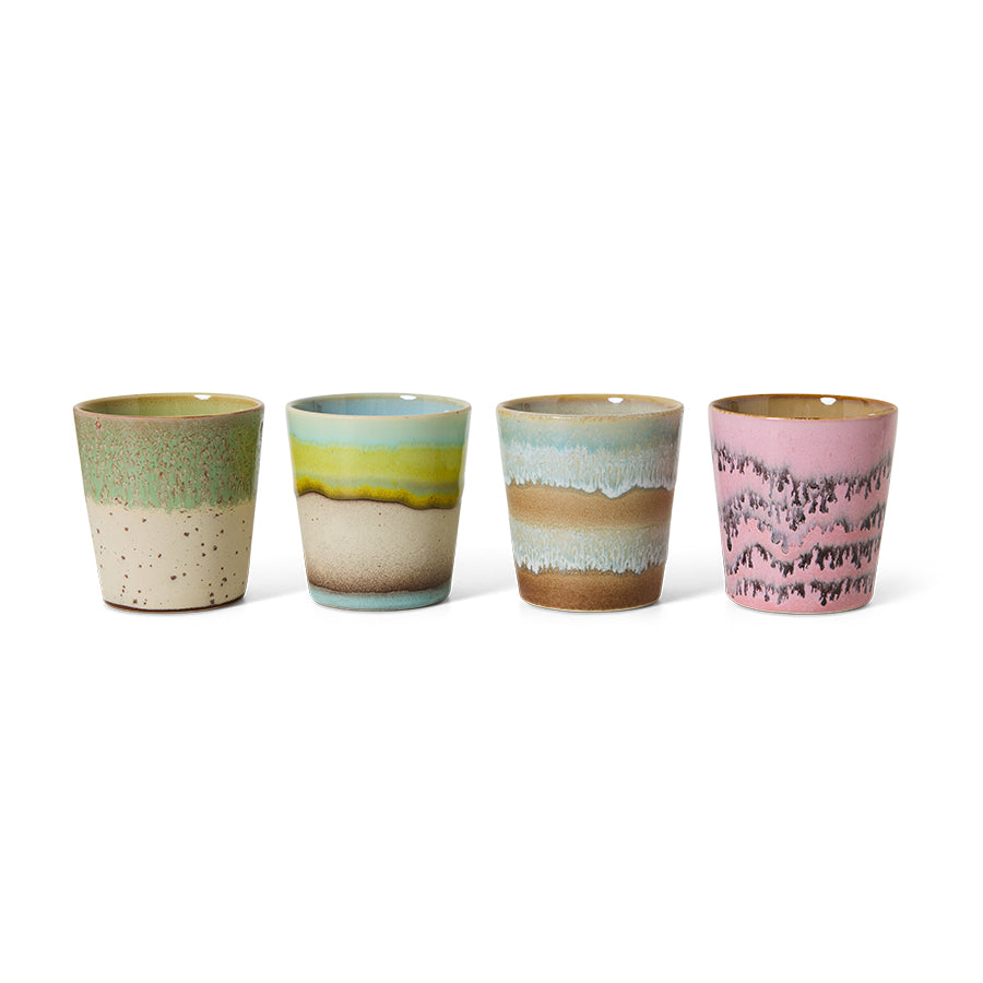 Set van 4 kopjes