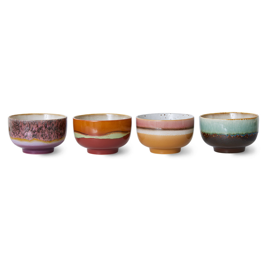 Set van 4 bowls