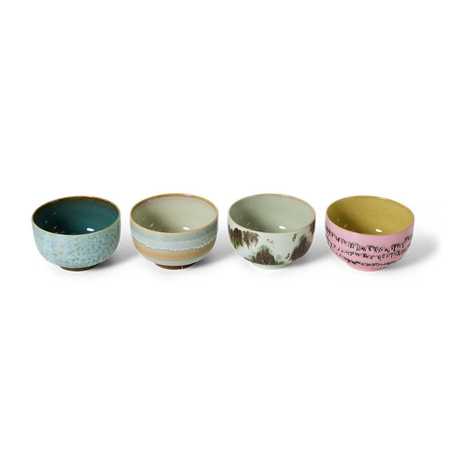 Set van 4 bowls