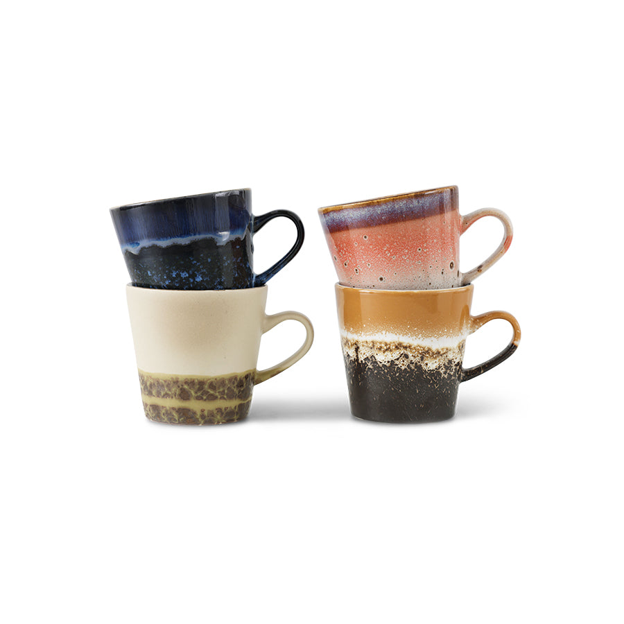 Set van 4 mokken americano