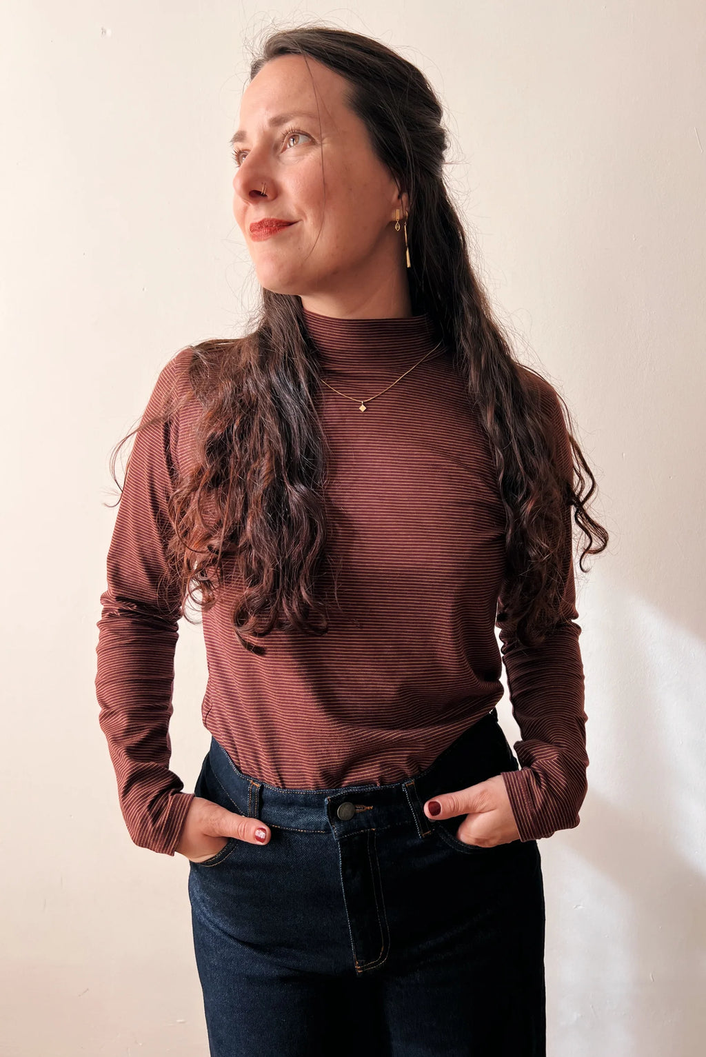 Longsleeve met rolkraag