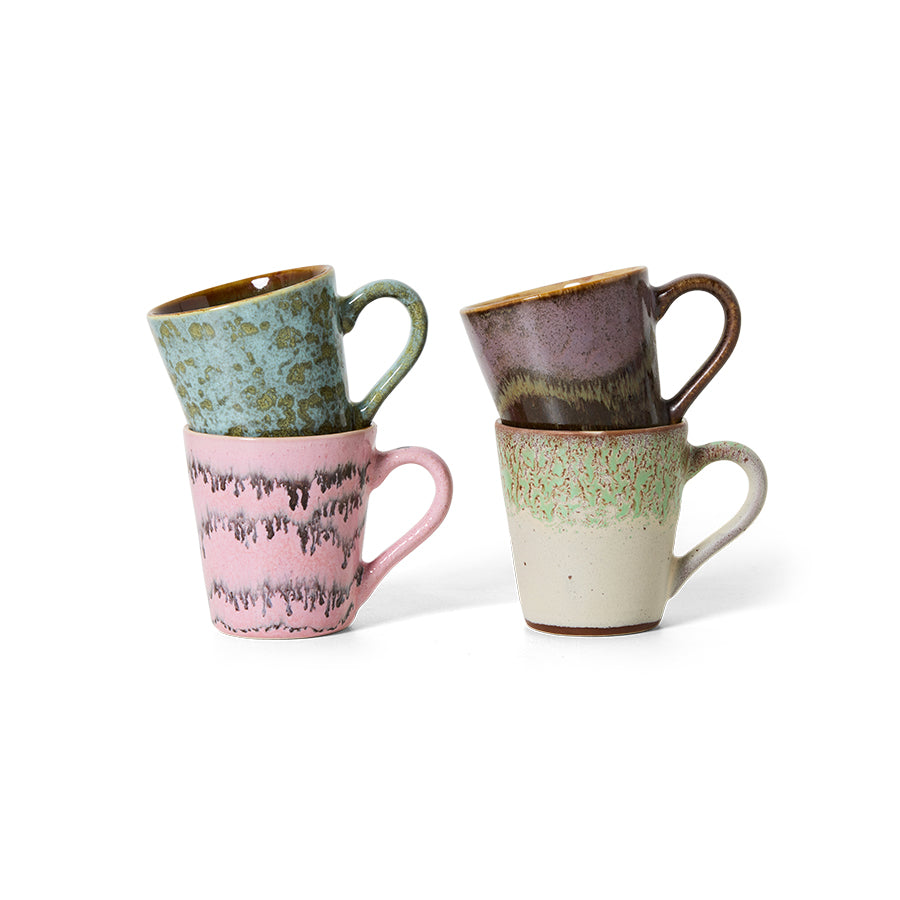 Set van 4 espresso kopjes