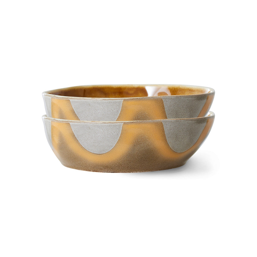 Pasta bowls, set van 2