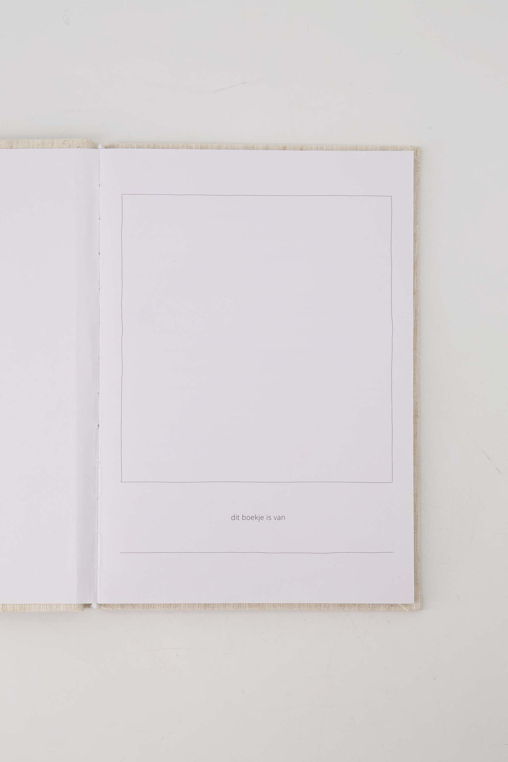 Herinneringenboekje baby