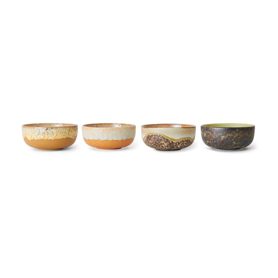 Set van 4 tapas bowls