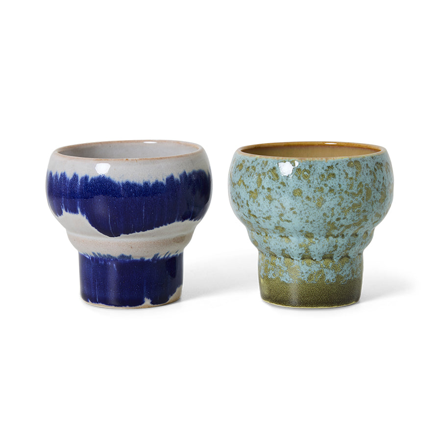 Set van 2 lungo kopjes