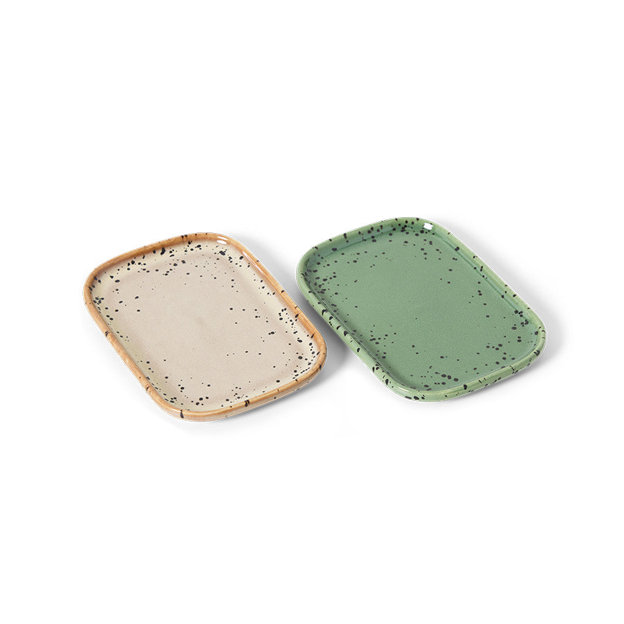 Set van 2 schaaltjes