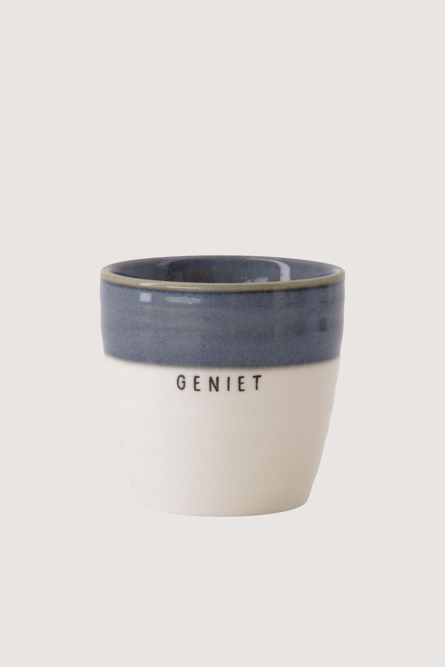 Espressokopje geniet