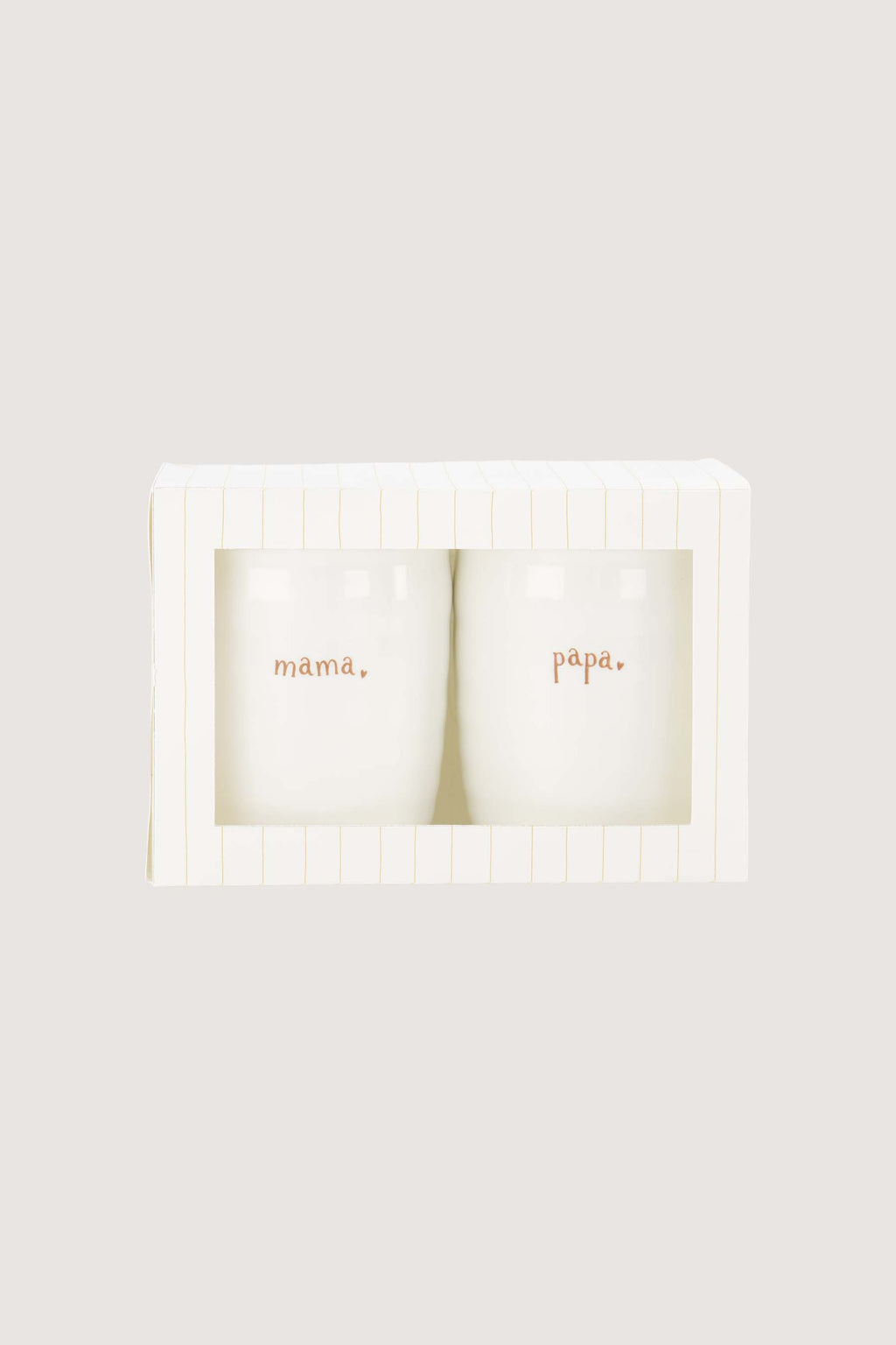 Set kopjes mama papa