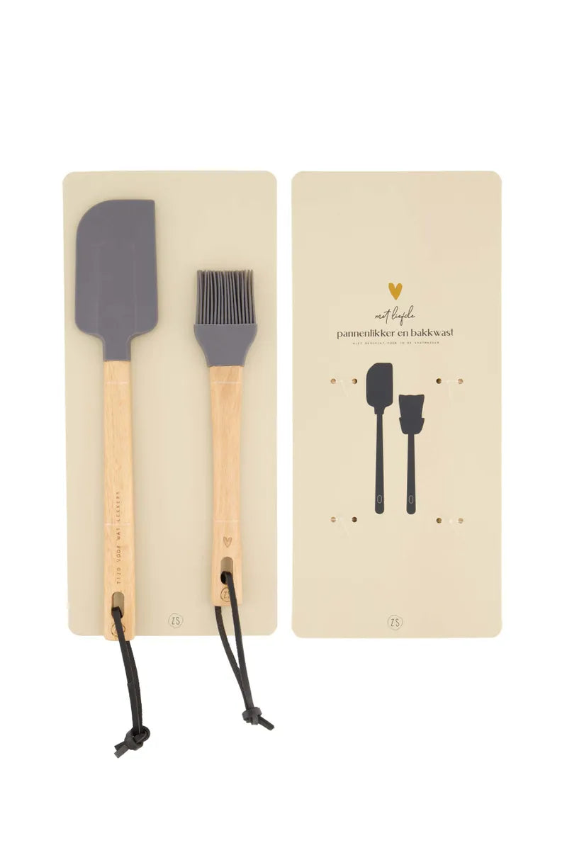 Pannenlikker en kwast