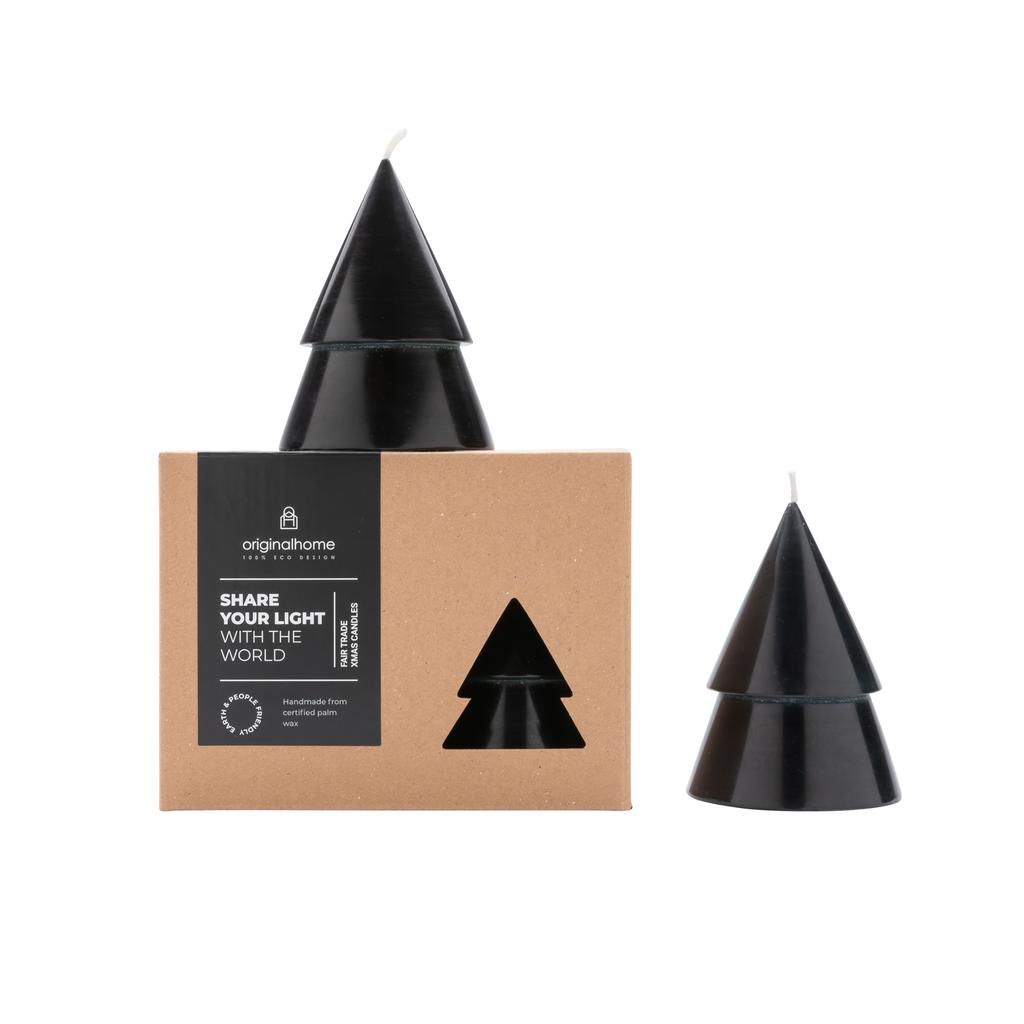 Kaars kerstboom, set van 2