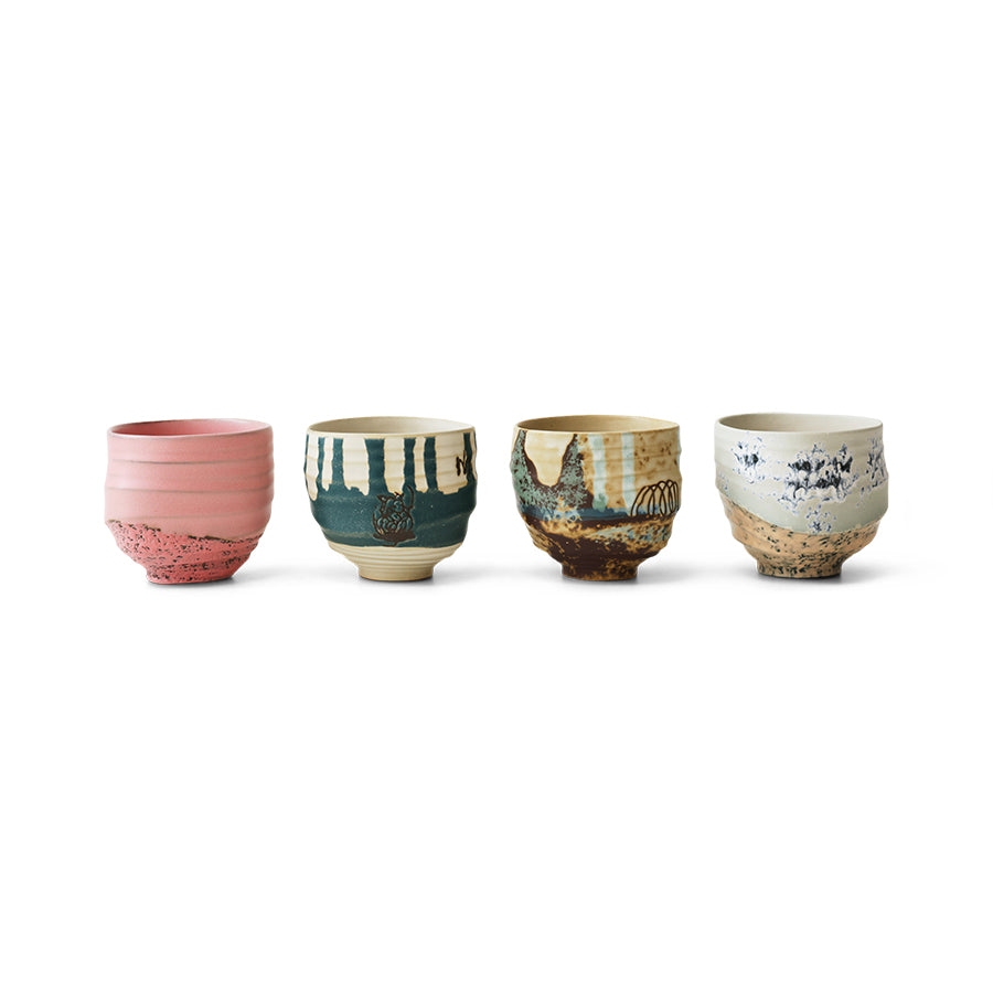 Kopjes, Artist, set van 4