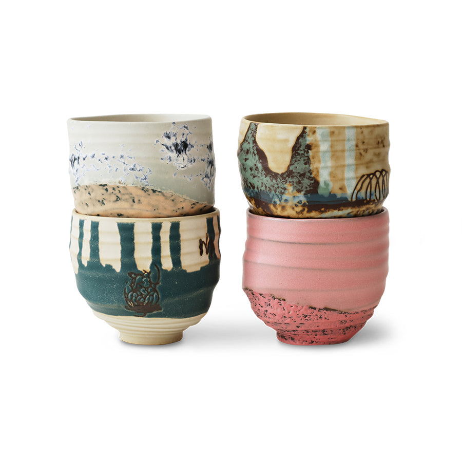 Kopjes, Artist, set van 4