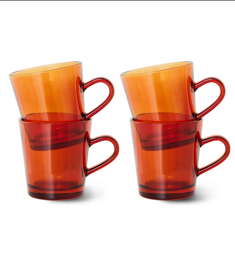 Kopjes, set van 4
