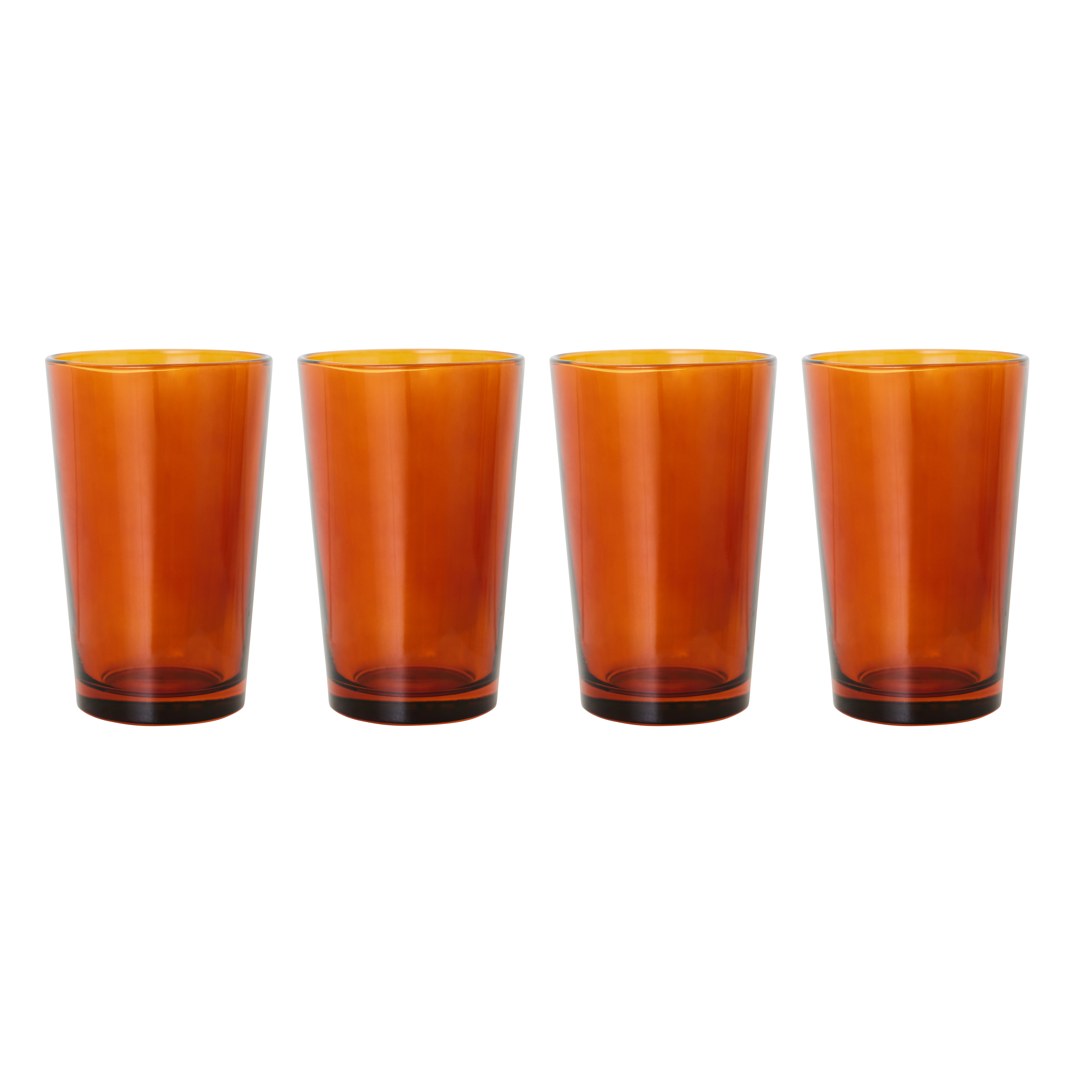 Glazen, set van 4