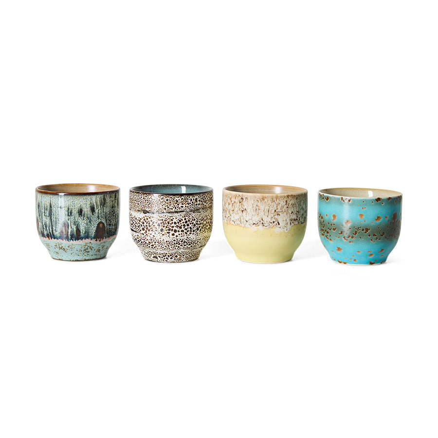 Kopjes, café cups, set van 4
