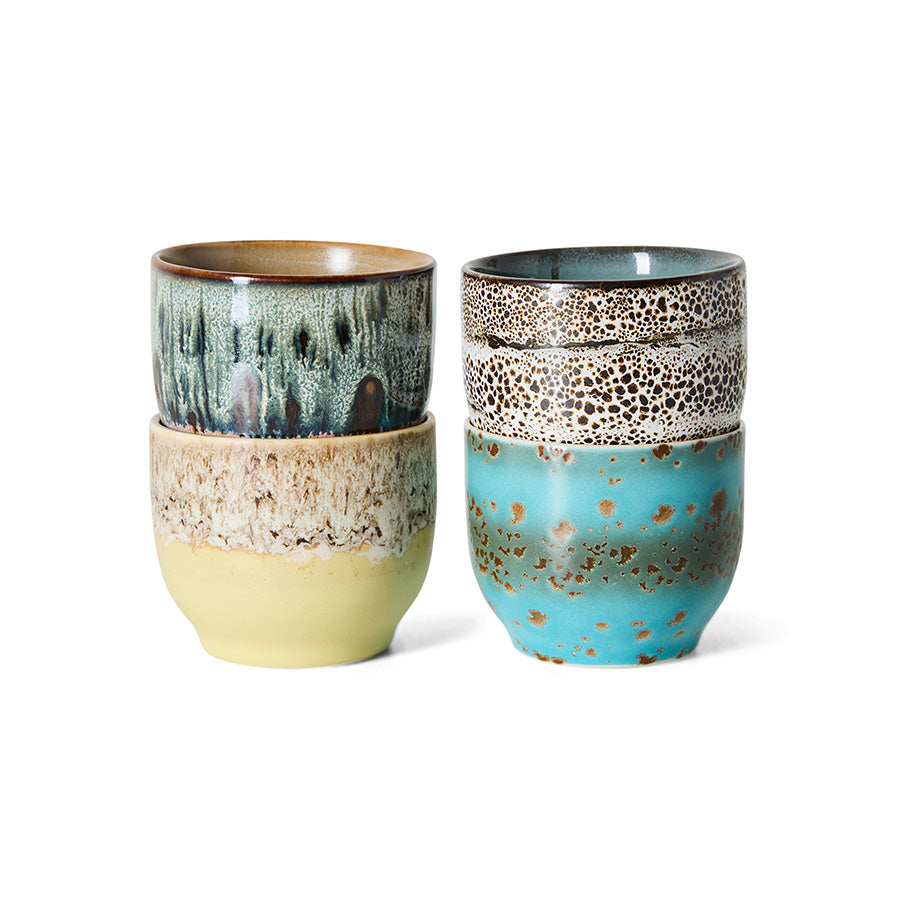 Kopjes, café cups, set van 4