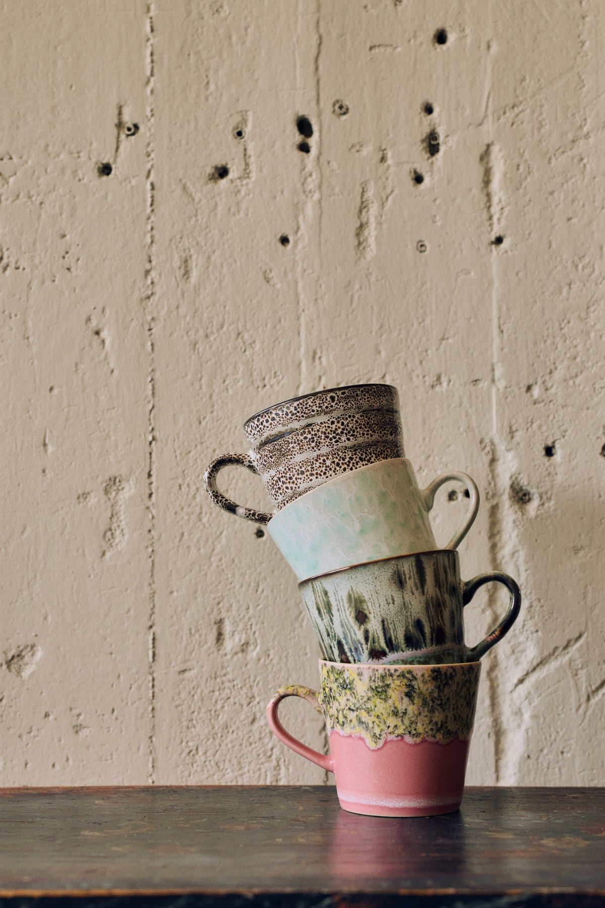 Set 4 cappucino mugs