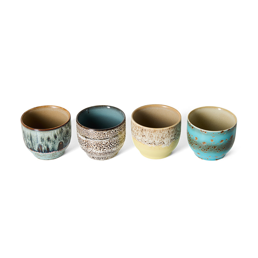Kopjes, café cups, set van 4