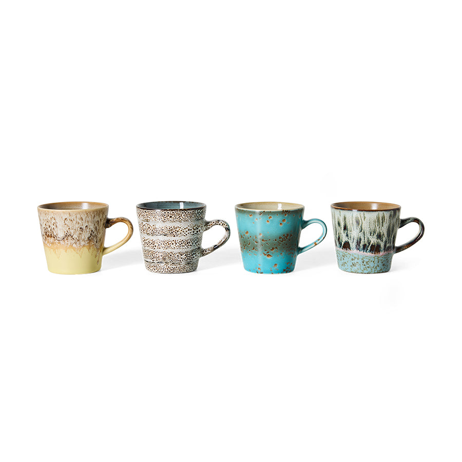 Kopjes, Americano, set van 4,