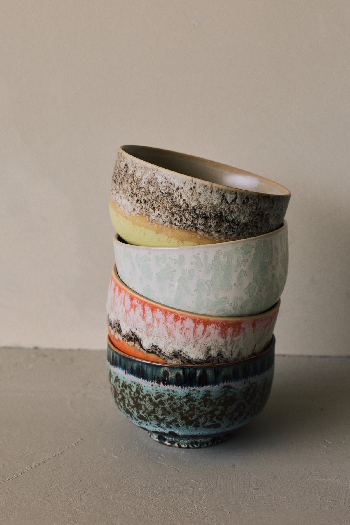 Set 4 noodle bowls