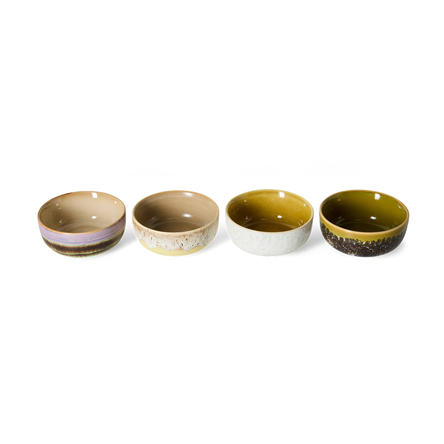 Set van 4 tapas bowls