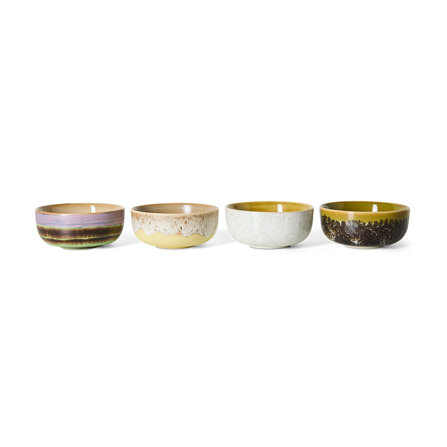 Set van 4 tapas bowls