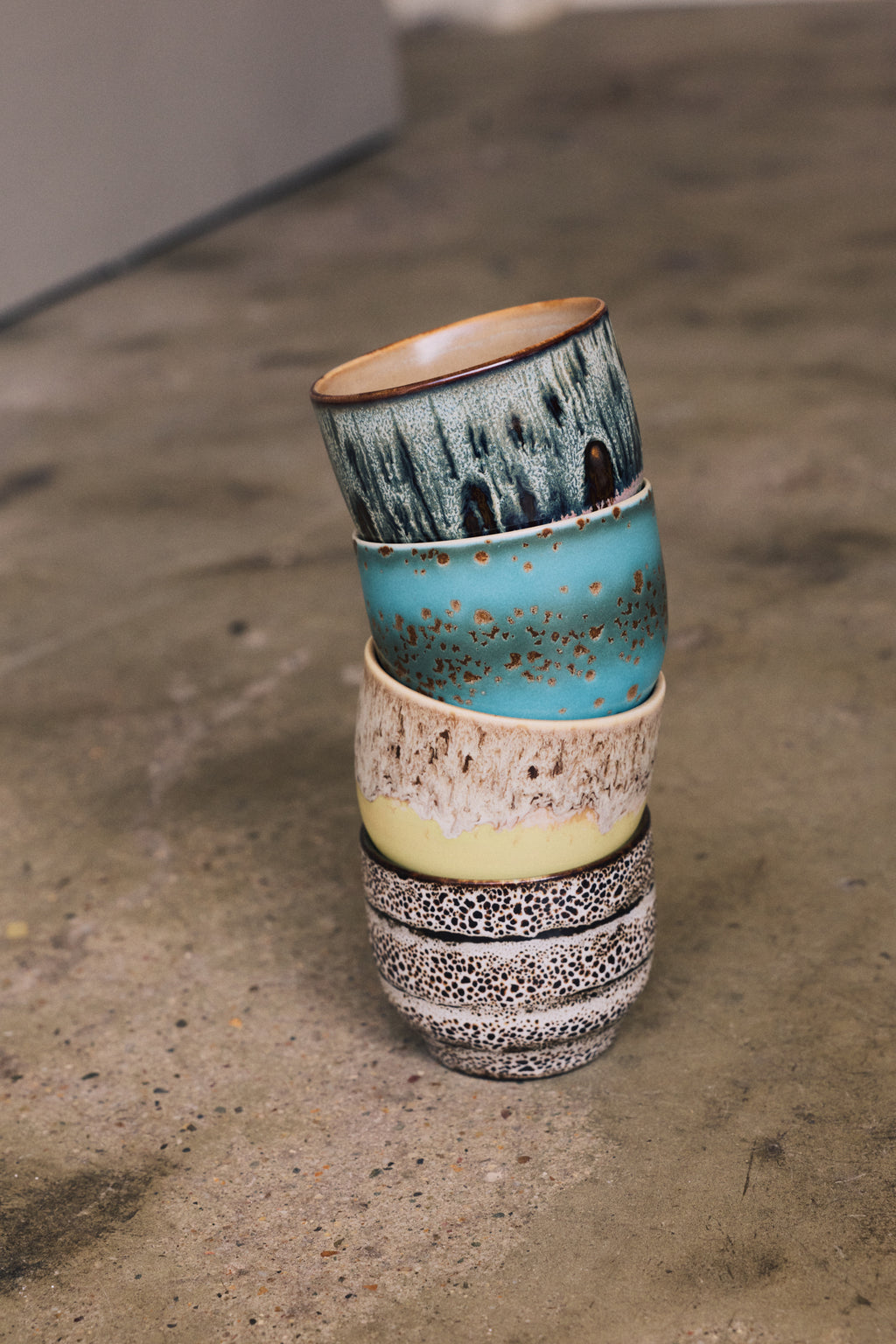 Kopjes, café cups, set van 4