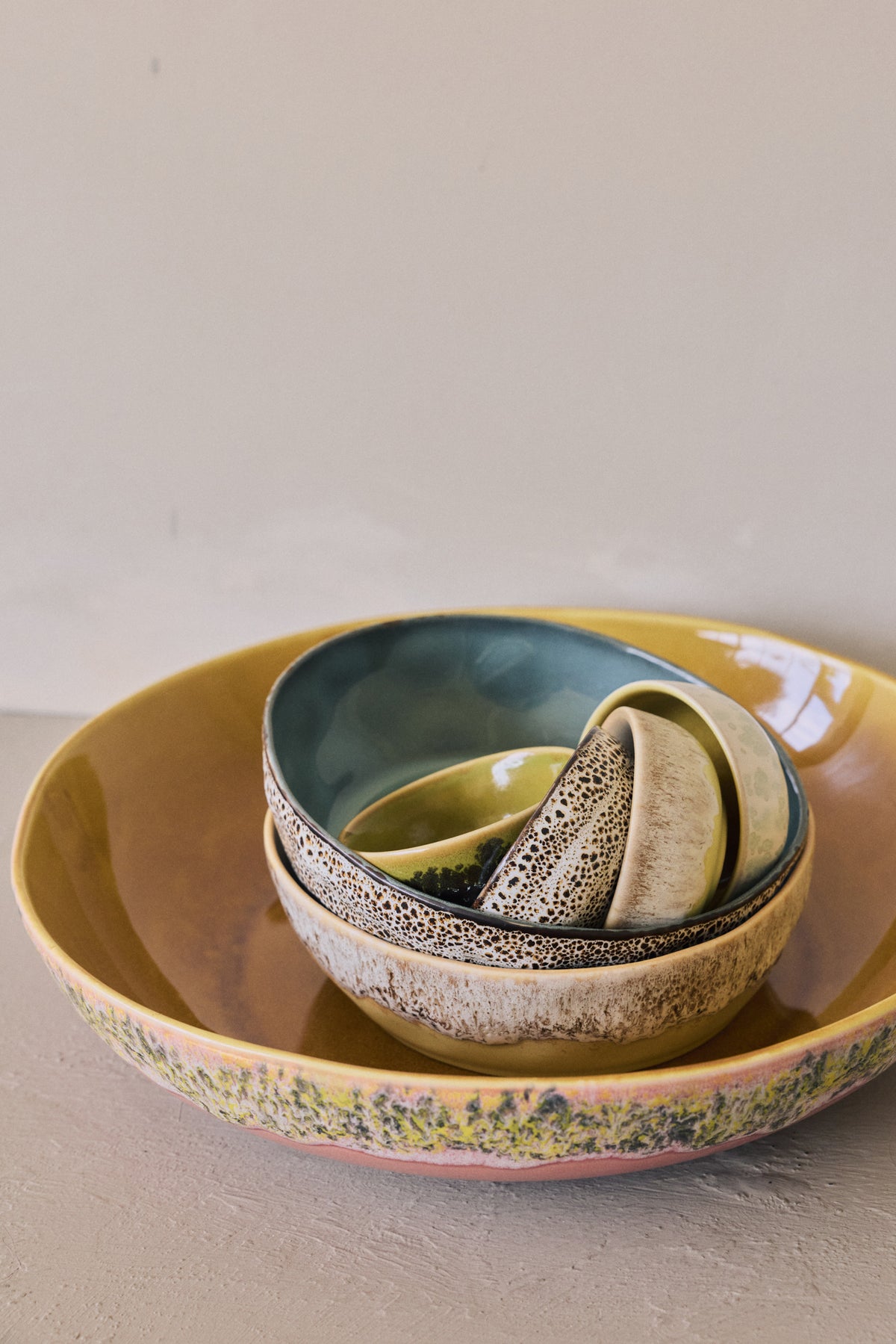 Pasta bowls, set van 2