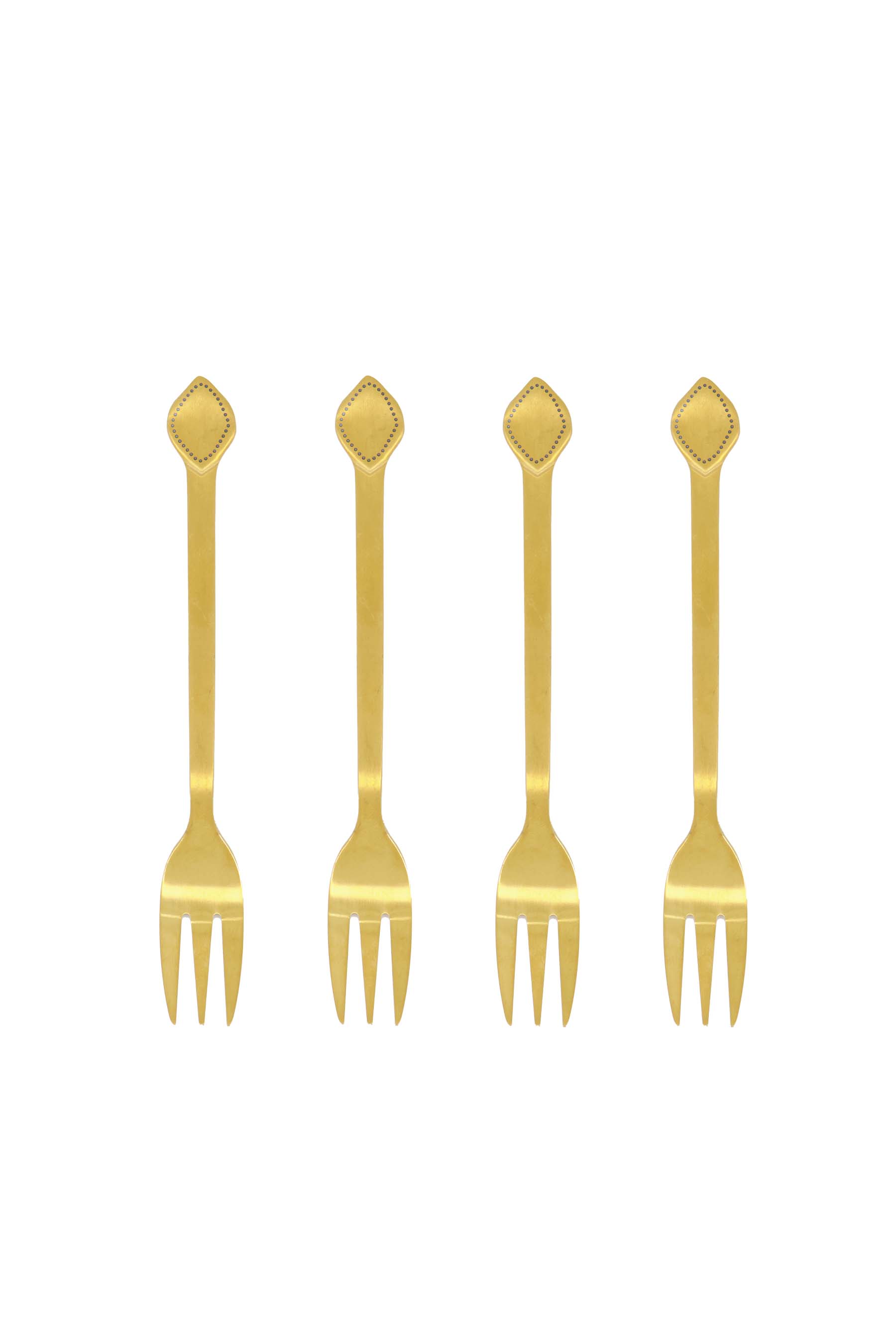 Set van 4 vorkjes